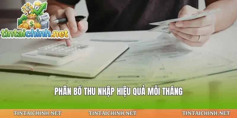 Phân bổ thu nhập hiệu quả mỗi tháng