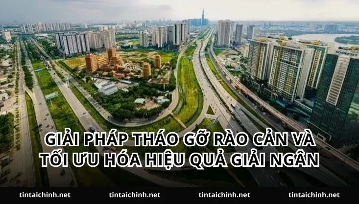 Giải pháp tháo gỡ rào cản và tối ưu hóa hiệu quả giải ngân