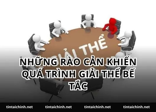 Những rào cản khiến quá trình giải thể bế tắc