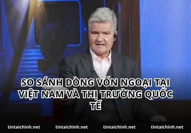 So sánh dòng vốn ngoại tại Việt Nam và thị trường quốc tế